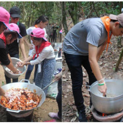 โครงการพัฒนาป่าชุมชนบ้านอ่างเอ็ด จังหวัดจันทบุรี (8 เมษายน 2558)