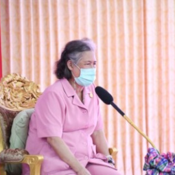 Her Royal Highness Princess Maha Chakri Sirindhorn Proceeds to Observe the Operation Progress of Thaharn Phandee Project (Good Farmer Soldiers) and Royally-initiated Kaset Ruamjai Project