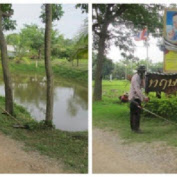 โครงการพัฒนาพื้นที่บริเวณวัดมงคลชัยพัฒนา สระบุรี (25 สิงหาคม 2560)