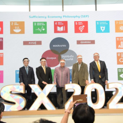 Secretary-General of the Chaipattana Foundation Presides Over the Opening Ceremony of Thailand Sustainability Expo 2020 (TSX) at Samyan Mitrtown Mall in Bangkok