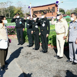 Her Royal Highness Princess Maha Chakri Sirindhorn Observes the Operation of “Thaharn Phandee Project (Good Farmer Soldiers)” in Lopburi Province
