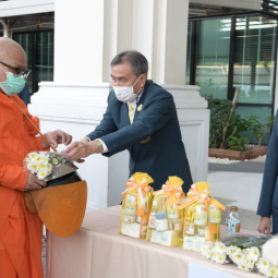 Merit Making Ceremony on Memorial Day for His Majesty King Bhumibol Adulyadej The Great