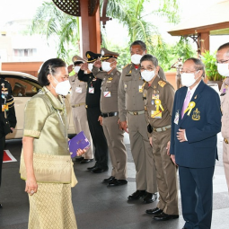 Her Royal Highness Princess Maha Chakri Sirindhorn Presides over the Opening Ceremony of the Seventh International Conference on Vetiver: ICV-7) at Shangri-La Hotel, Chiang Mai Province