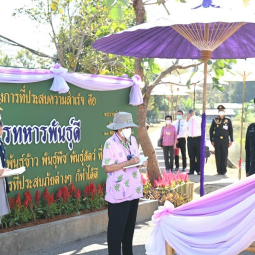 <strong>Read more about</strong><br />Her Royal Highness Princess Maha Chakri Sirindhorn Travels to Observe the Operation of Thaharn Phandee Project and Royally-granted Plant Genetics Conservation and Development in Chiang Mai Province Her Royal Highness Princess Maha Chakri Sirindhorn Travels to Observe the Operation of Thaharn Phandee Project and Royally-granted Plant Genetics Conservation and Development in Chiang Mai Province