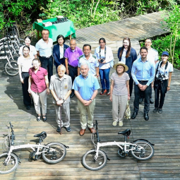 <strong>Read more about</strong><br />The Secretary-General of the Chaipattana Foundation Welcomes the Ambassador of France to Thailand and Spouse on the Occasion of a Visit to the OUR Khung BangKachao Project in Samut Prakan Province The Secretary-General of the Chaipattana Foundation Welcomes the Ambassador of France to Thailand and Spouse on the Occasion of a Visit to the OUR Khung BangKachao Project in Samut Prakan Province