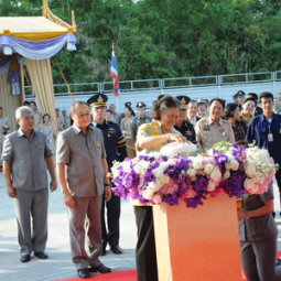 HRH Princess Maha Chakri Sirindhorn Presided over  the Opening Ceremony of the Chaipattana Foundation’s Rice Mill in Ayutthaya Province