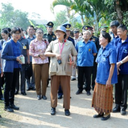 HRH Princess Maha Chakri Sirindhorn Visits the Chaipattana Foundation’s Projects in Mae Sai District, Chiang Rai Province