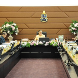 HRH Princess Maha Chakri Sirindhorn Presides Over the Chaipattana Foundation's Committee Meeting 1/ 2015