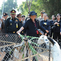 Her Royal Highness Princess Maha Chakri Sirindhorn Visits the Chaipattana’s Projects in Chiang Rai Province