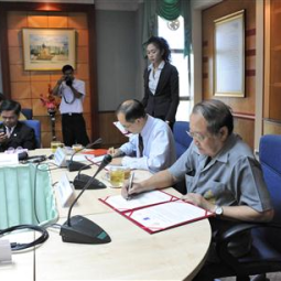 <strong>Read more about</strong><br />The Secretary-General Presides over the Memorandum of Collaboration Signing Ceremony in Songkla Province The Secretary-General Presides over the Memorandum of Collaboration Signing Ceremony in Songkla Province