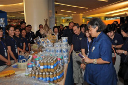 สมเด็จพระเทพรัตนราชสุดาฯ สยามบรมราชกุมารี เสด็จพระราชดำเนินมาทรงเปิดตัวสินค้า "ภัทรพัฒน์"